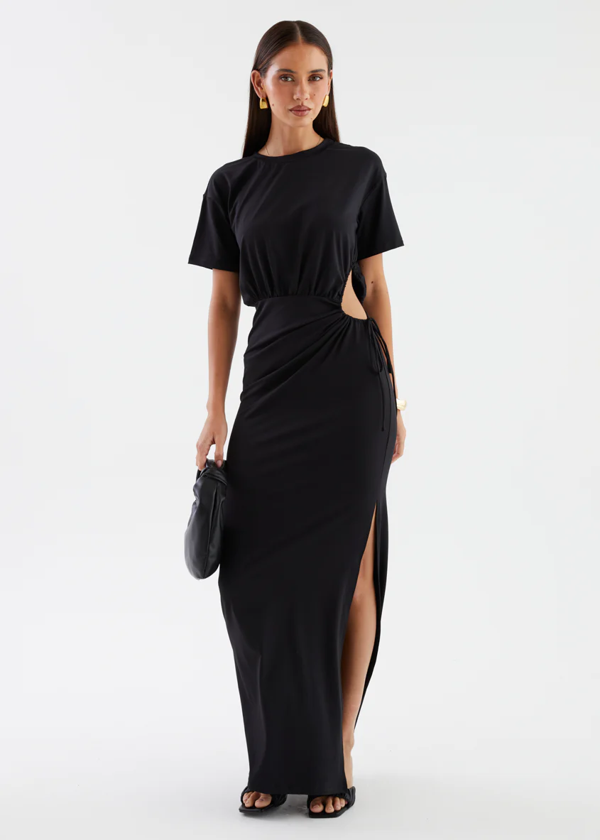 Chandla Maxi Dress - Black - Image 11