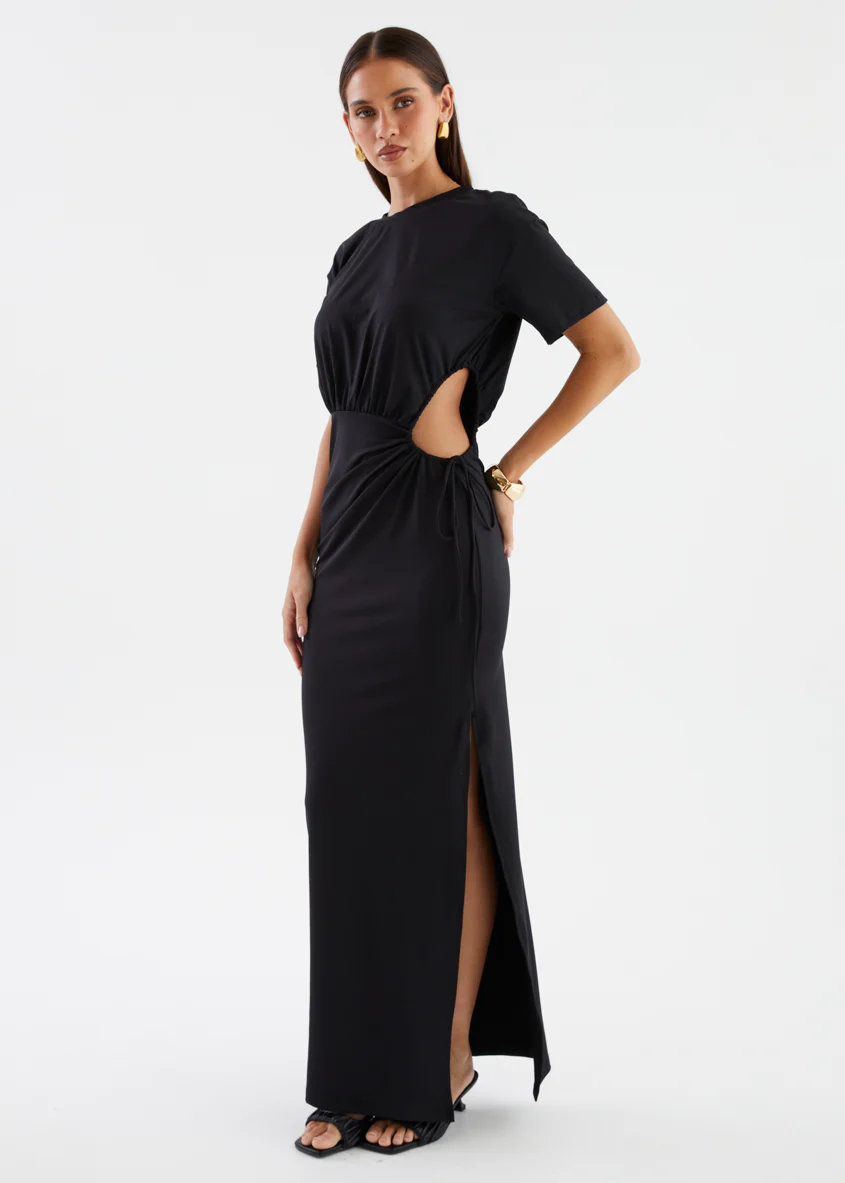 Chandla Maxi Dress - Black - Image 12