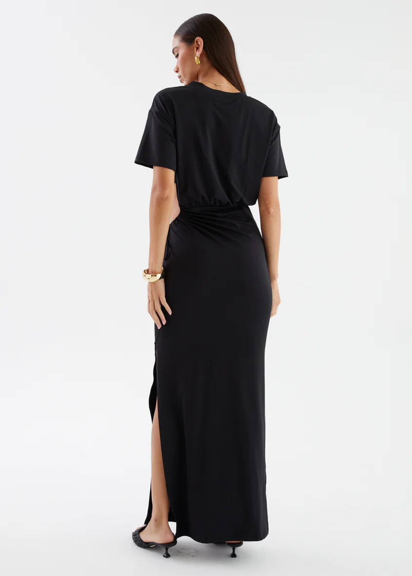 Chandla Maxi Dress - Black - Image 13