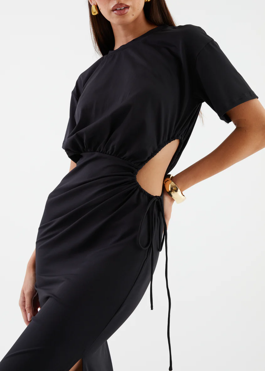 Chandla Maxi Dress - Black - Image 14