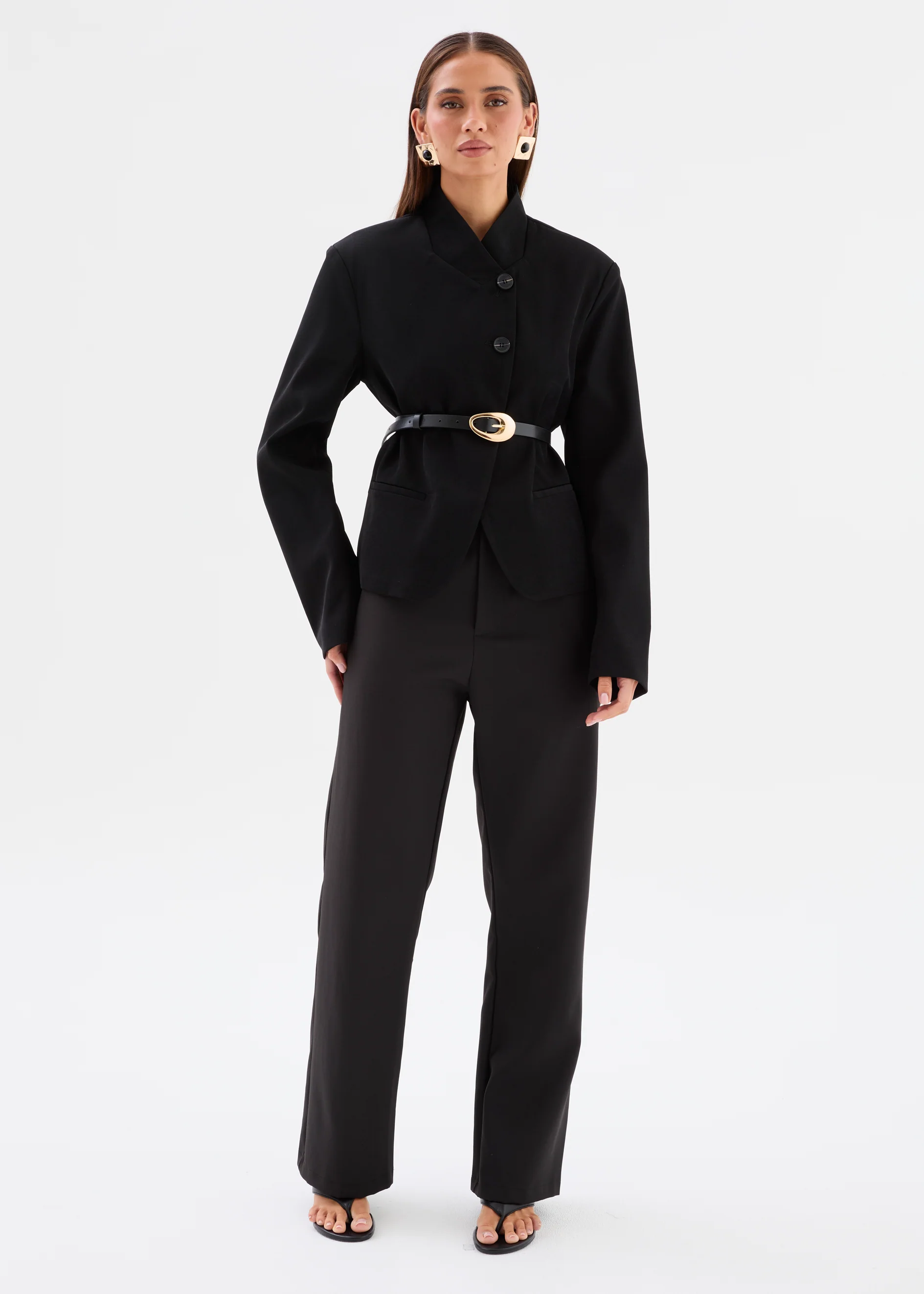 Chantel Blazer - Black - Image 3