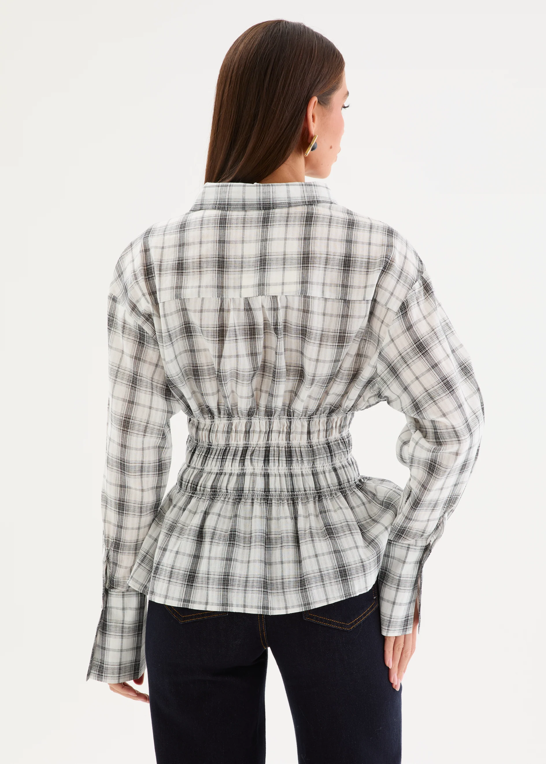 Chantella Shirt - Mono Check - Image 3