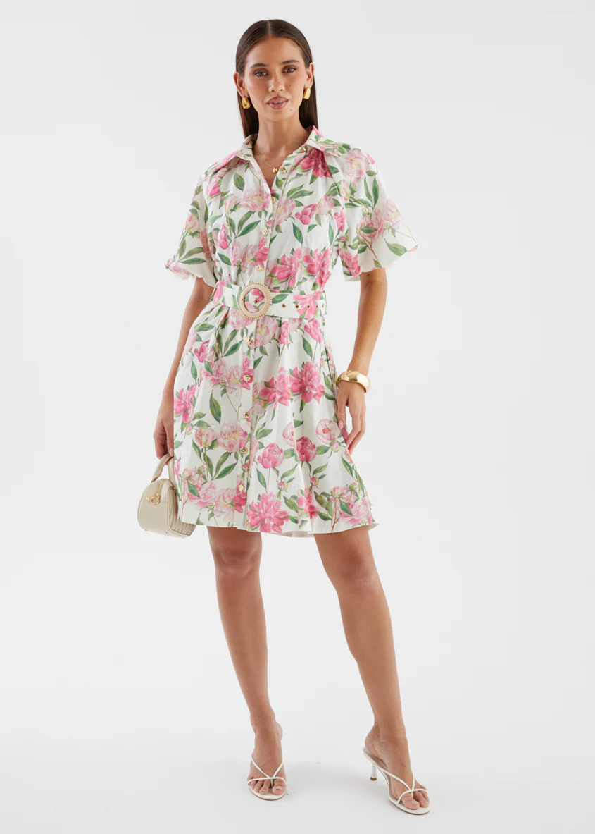 Charlston Dress - Pink Peony - Image 7