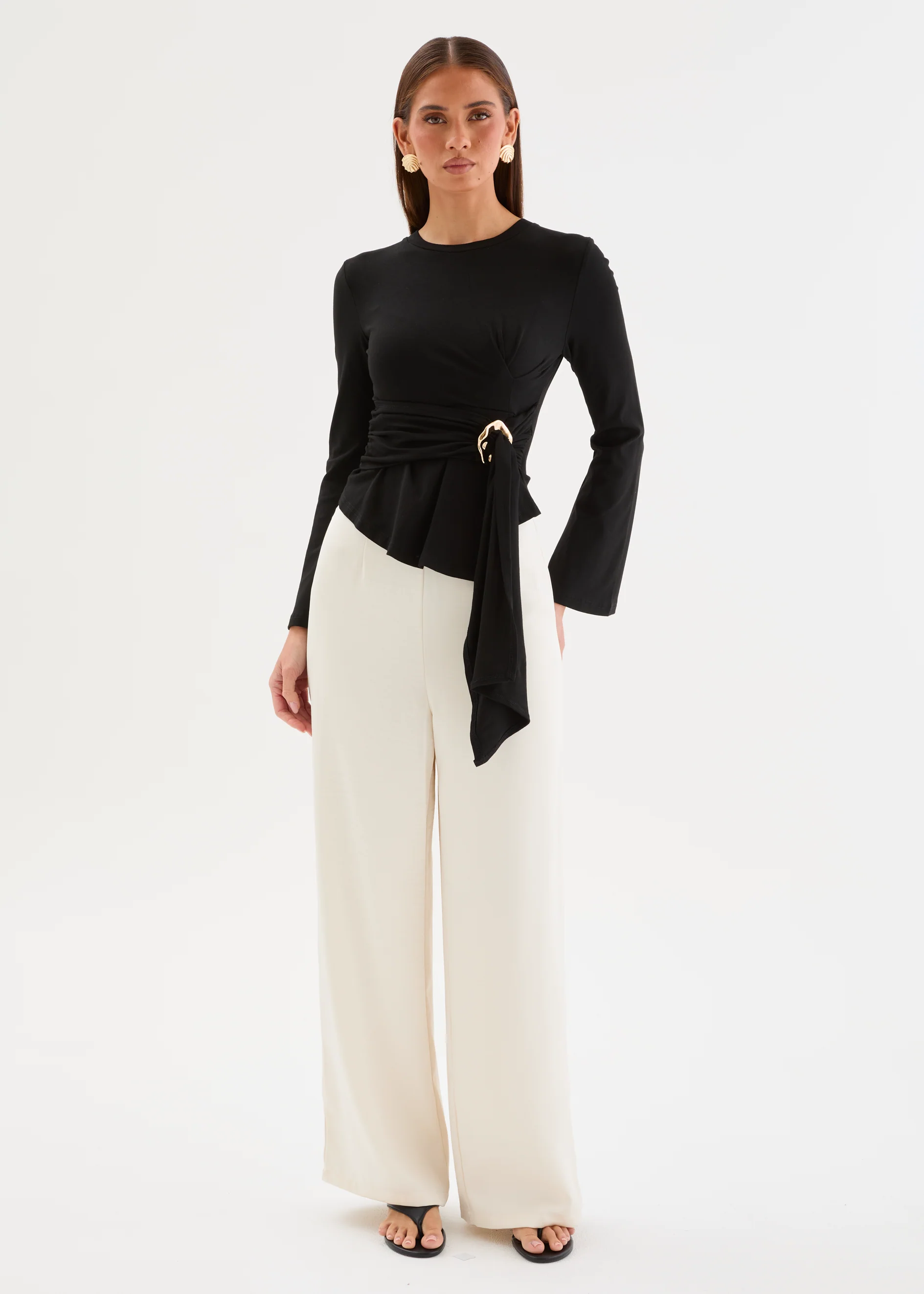 Chauntae Top - Black - Image 5