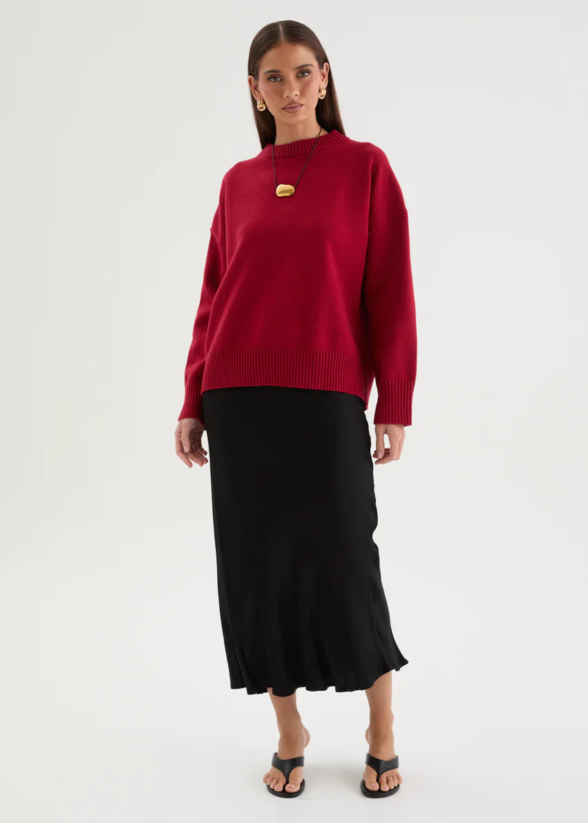 Cher Sweater - Red - Image 3