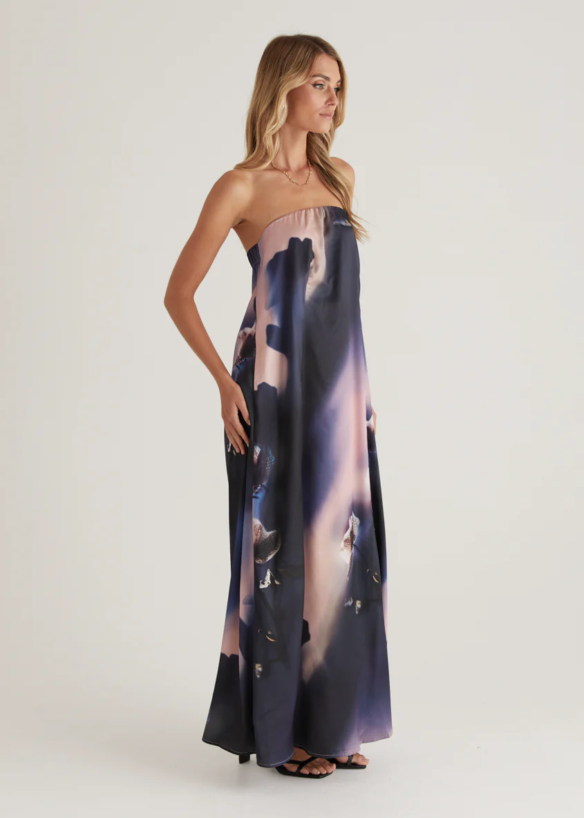 Claudia Strapless Maxi Dress - Orchid - Image 12