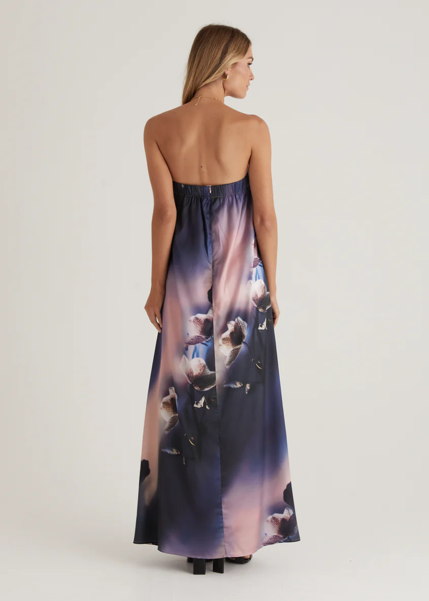 Claudia Strapless Maxi Dress - Orchid - Image 13