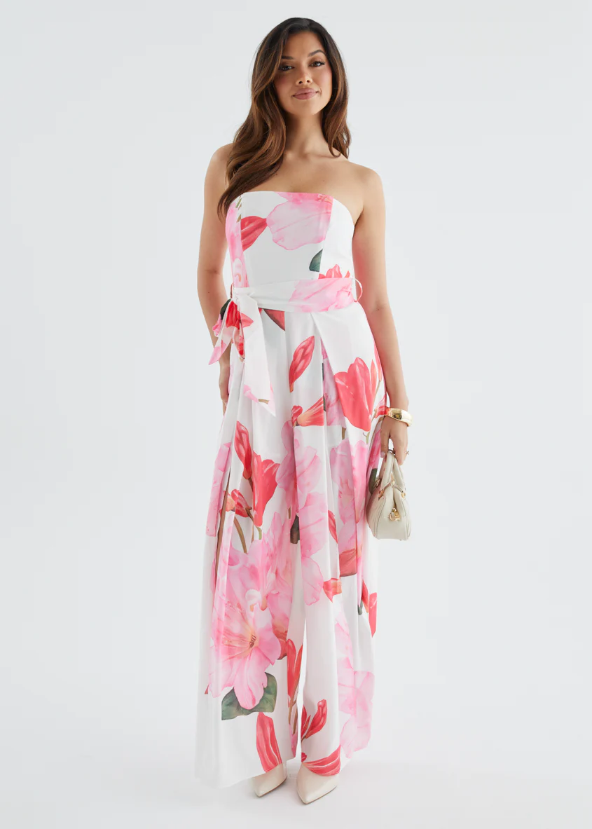 Colorado Pantsuit - Pink Floral - Image 2