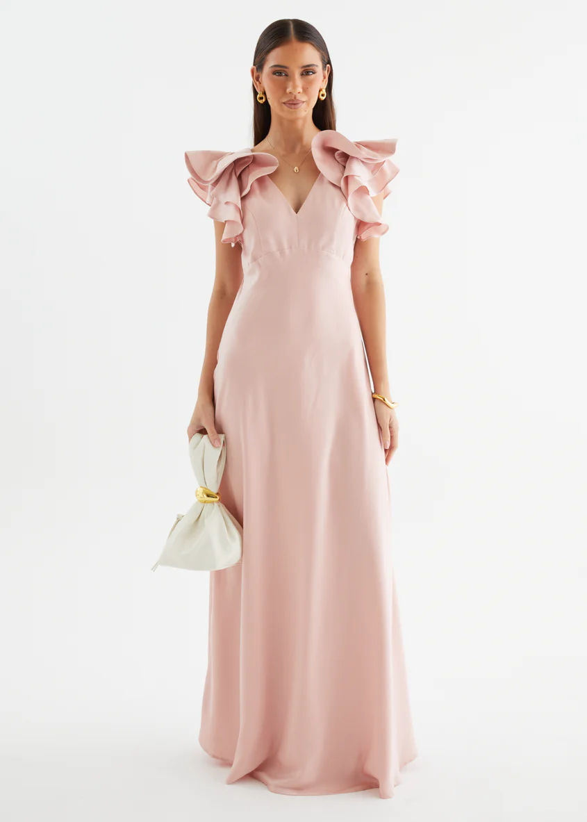 Dali Maxi Dress - Blush - Image 4