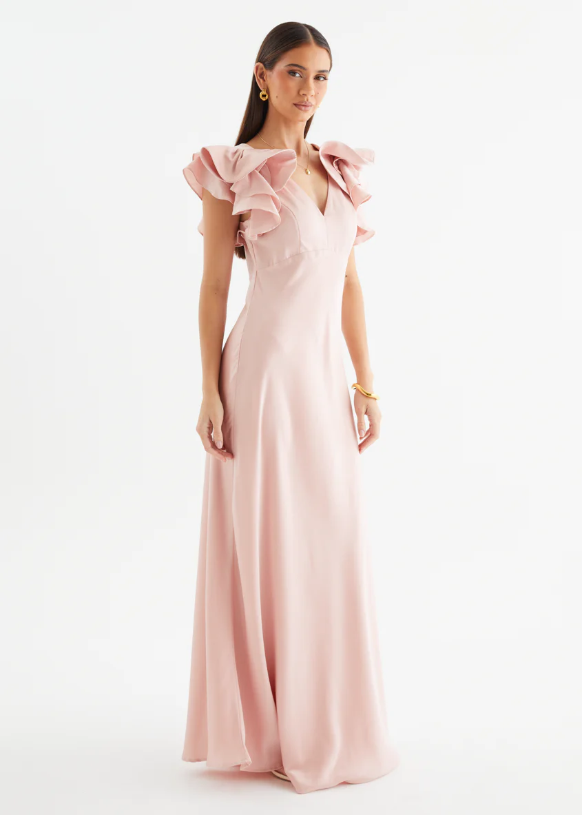 Dali Maxi Dress - Blush - Image 5