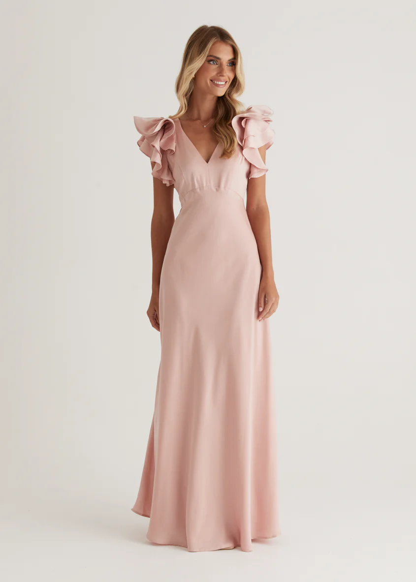 Dali Maxi Dress - Blush - Image 7