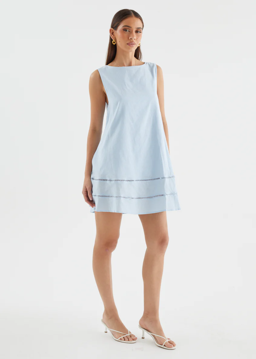 Danyella Dress - Blue - Image 7