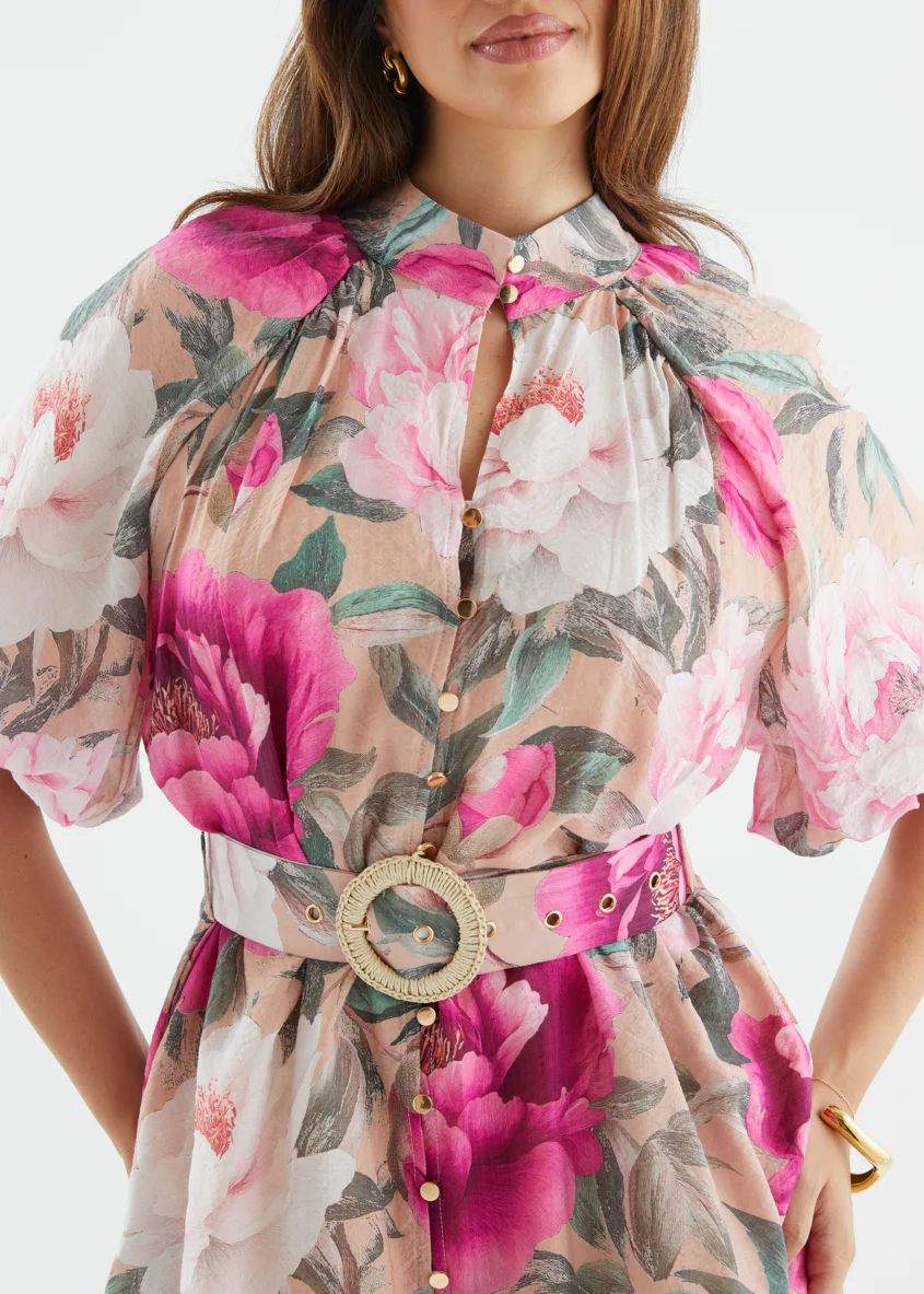 Darlaah Dress - Blush Flowers - Image 10