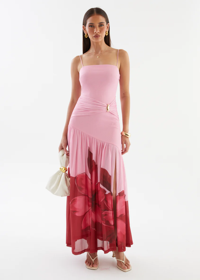 Darlia Maxi Dress - Ruby Floral - Image 6