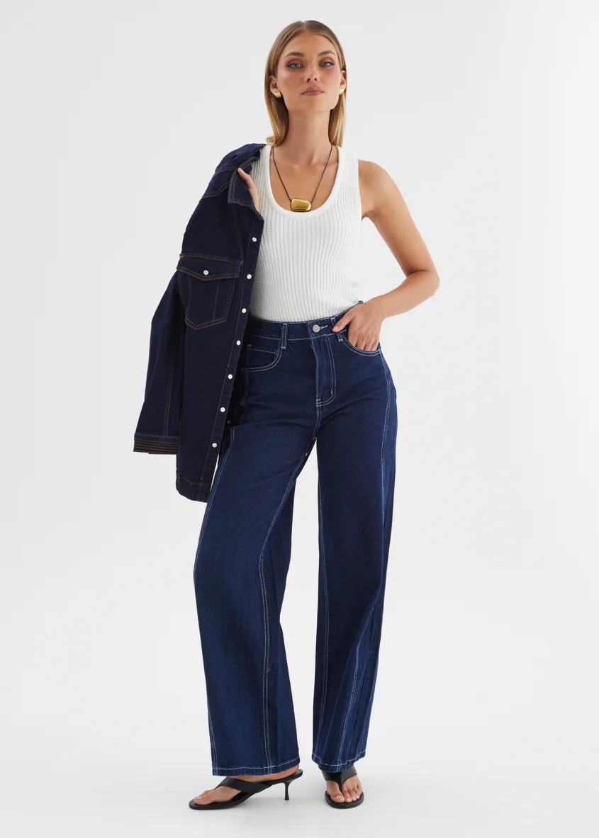 Delray Jeans - Indigo - Image 2