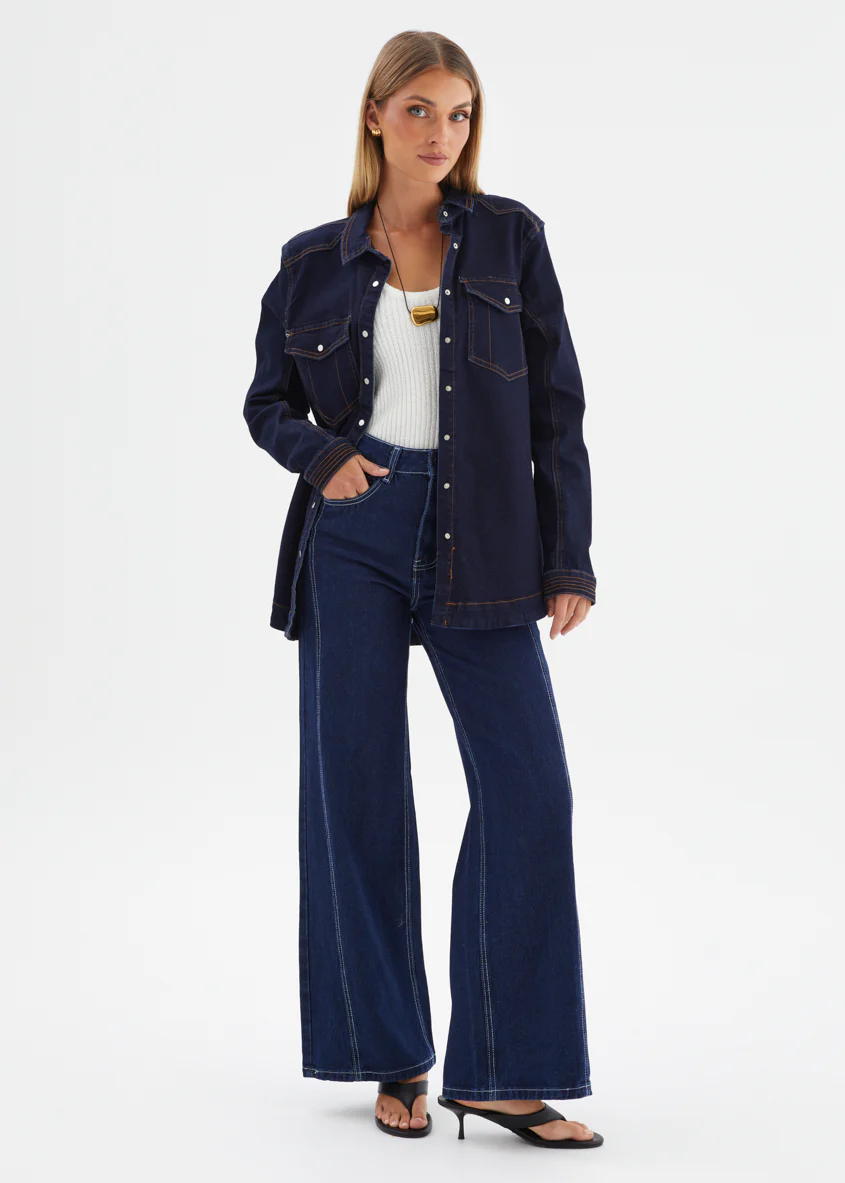 Delray Jeans - Indigo - Image 3