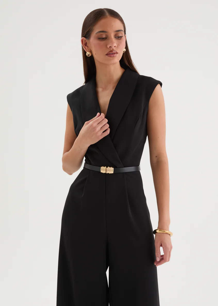 Demetra Pantsuit - Black - Image 3