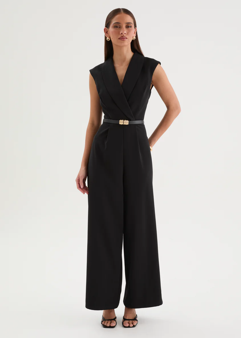 Demetra Pantsuit - Black - Image 4