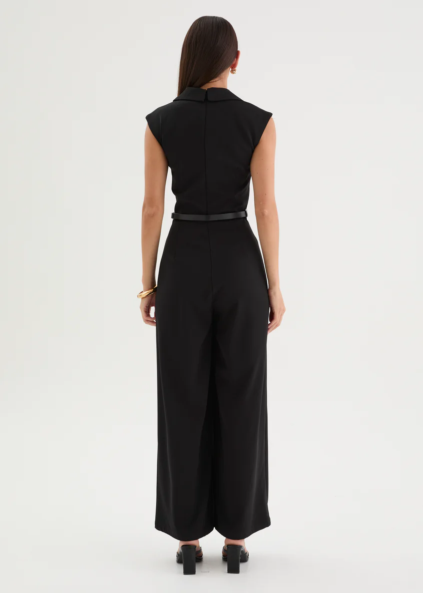 Demetra Pantsuit - Black - Image 7