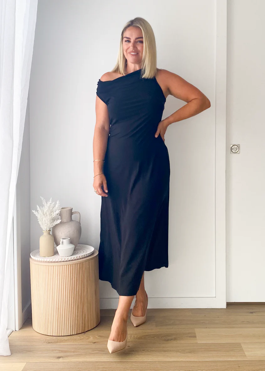 Demi Maxi Dress - Black - Image 10