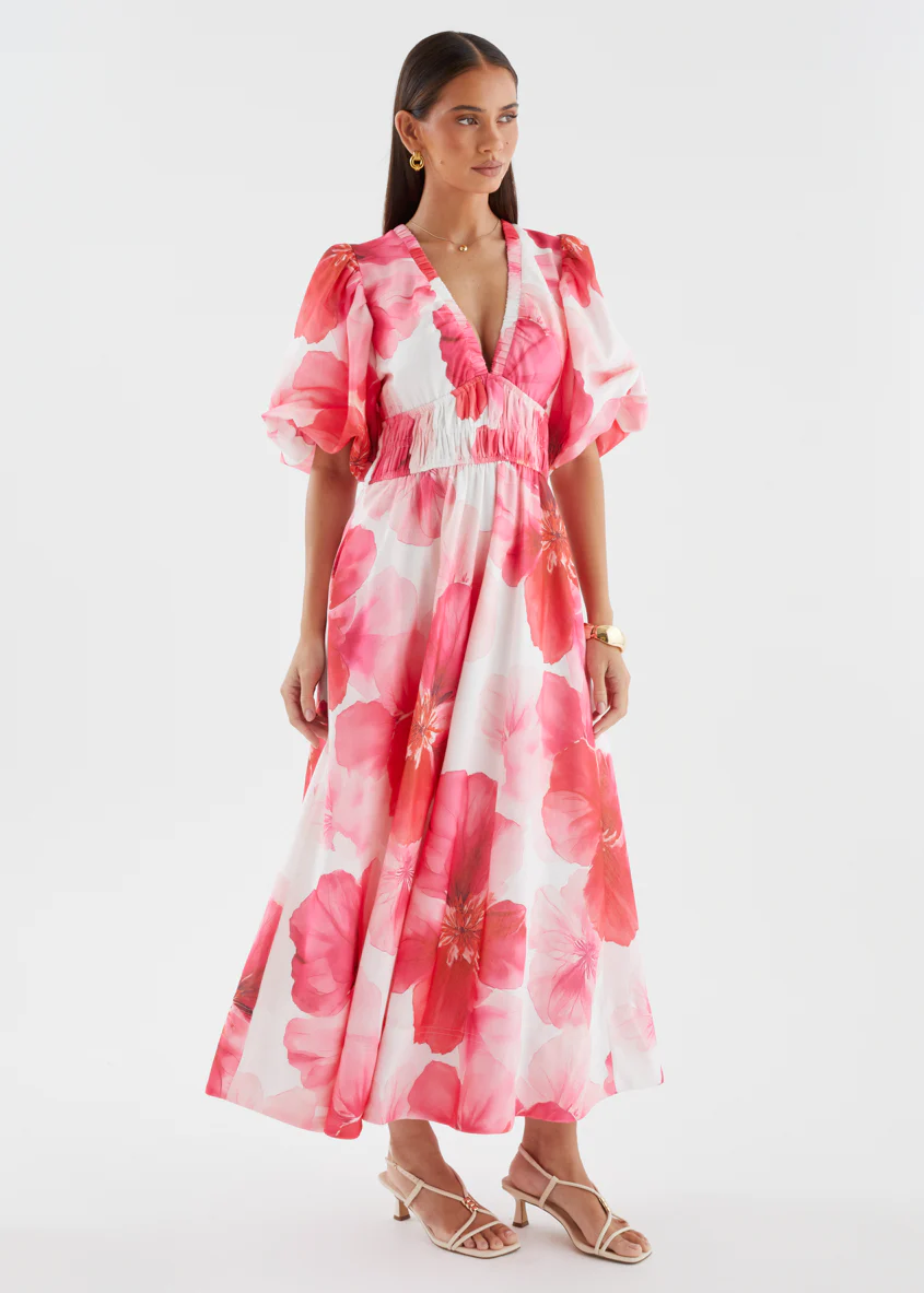 Destiny Maxi Dress - Pink Rose - Image 9