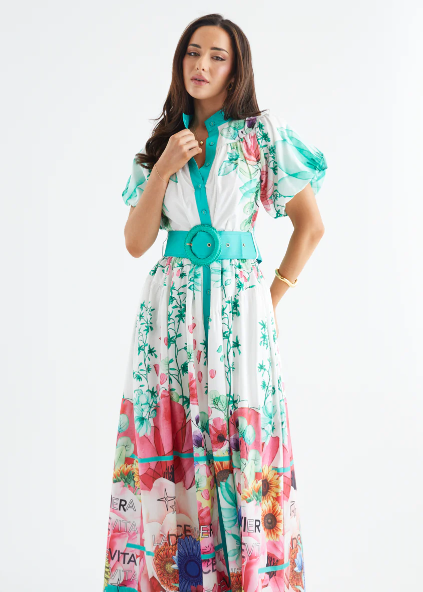 Dolce Vita Maxi Dress - Riviera - Image 2
