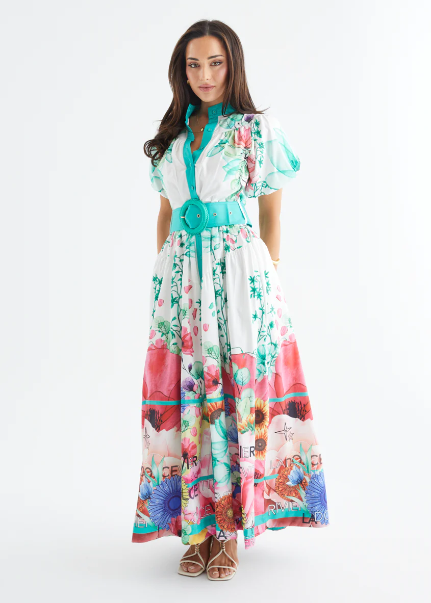 Dolce Vita Maxi Dress - Riviera - Image 5