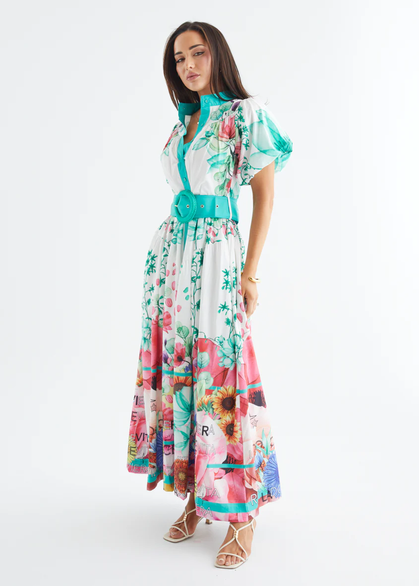 Dolce Vita Maxi Dress - Riviera - Image 6