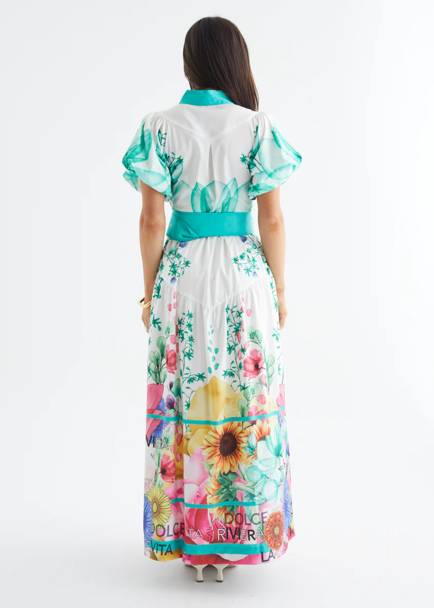 Dolce Vita Maxi Dress - Riviera - Image 7