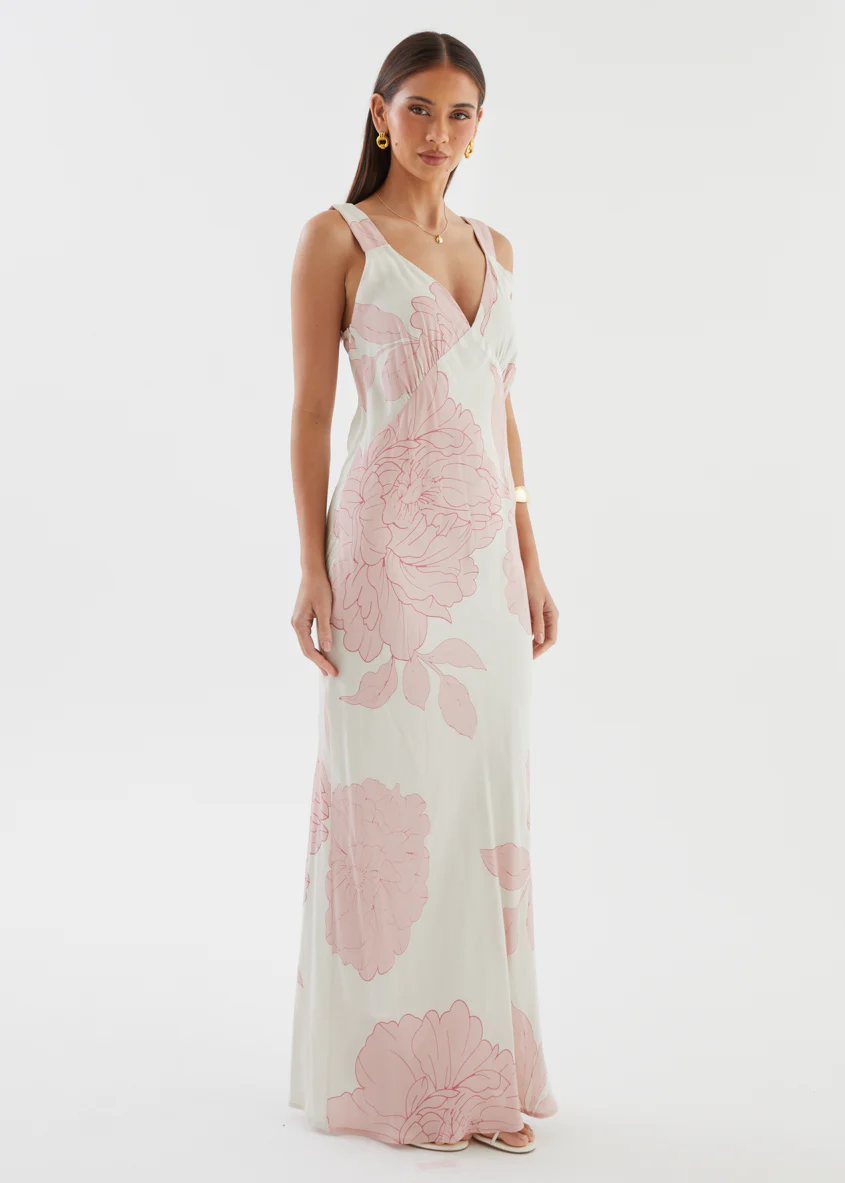 Dover Maxi Dress - Blush Bloom - Image 5