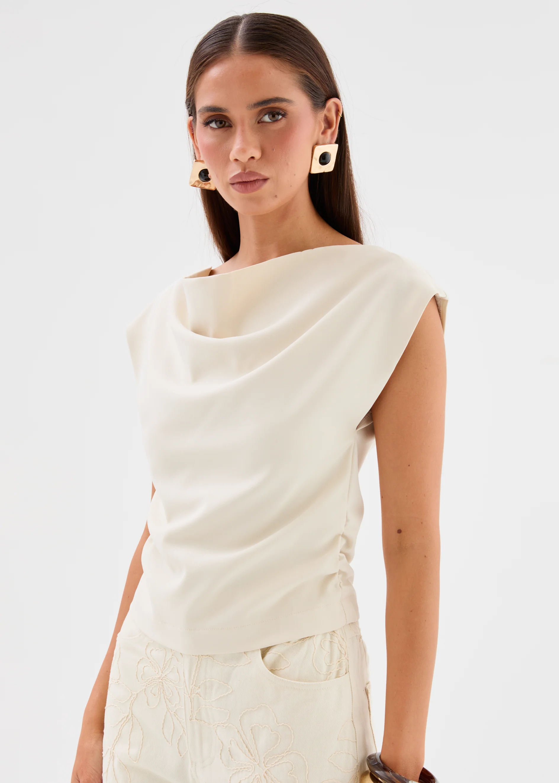 Eleanorah Top - Off White