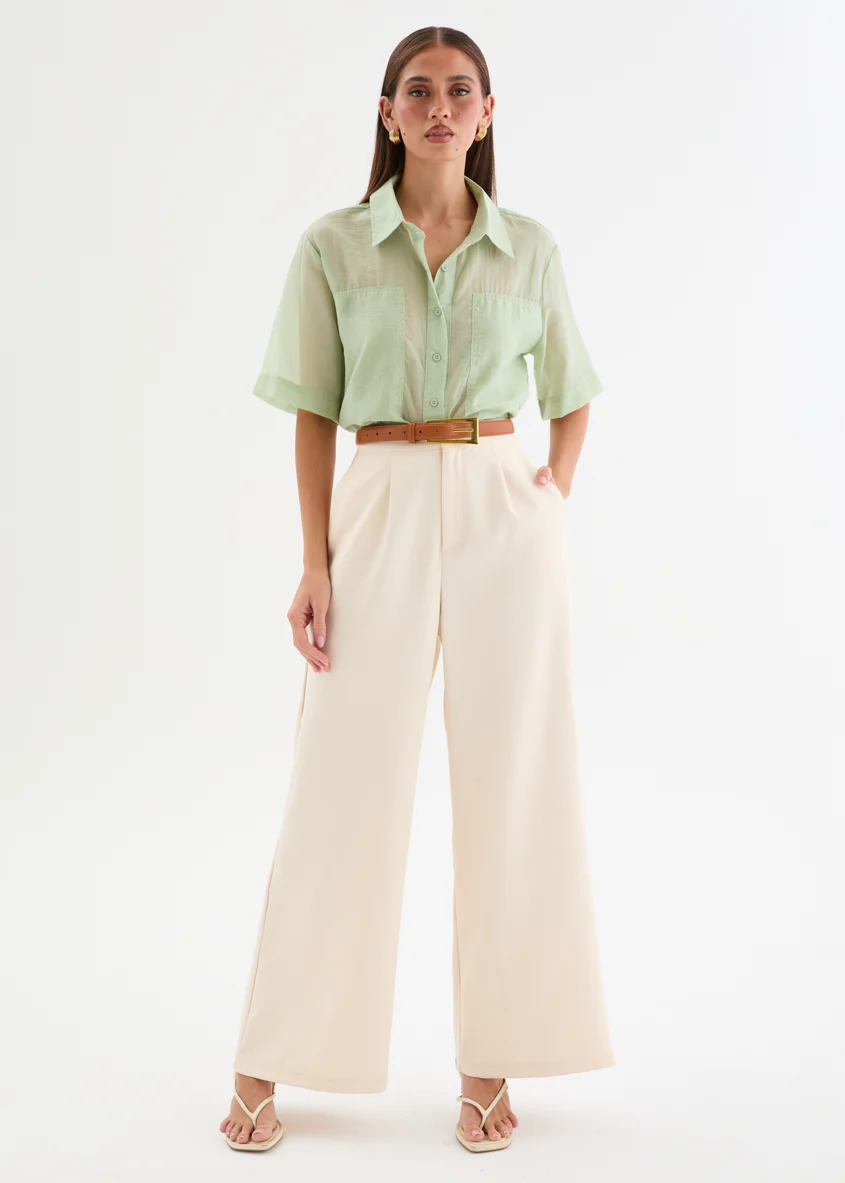 Elisha Shirt - Matcha - Image 4