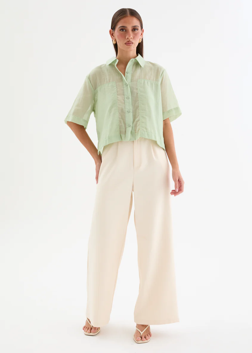 Elisha Shirt - Matcha - Image 8