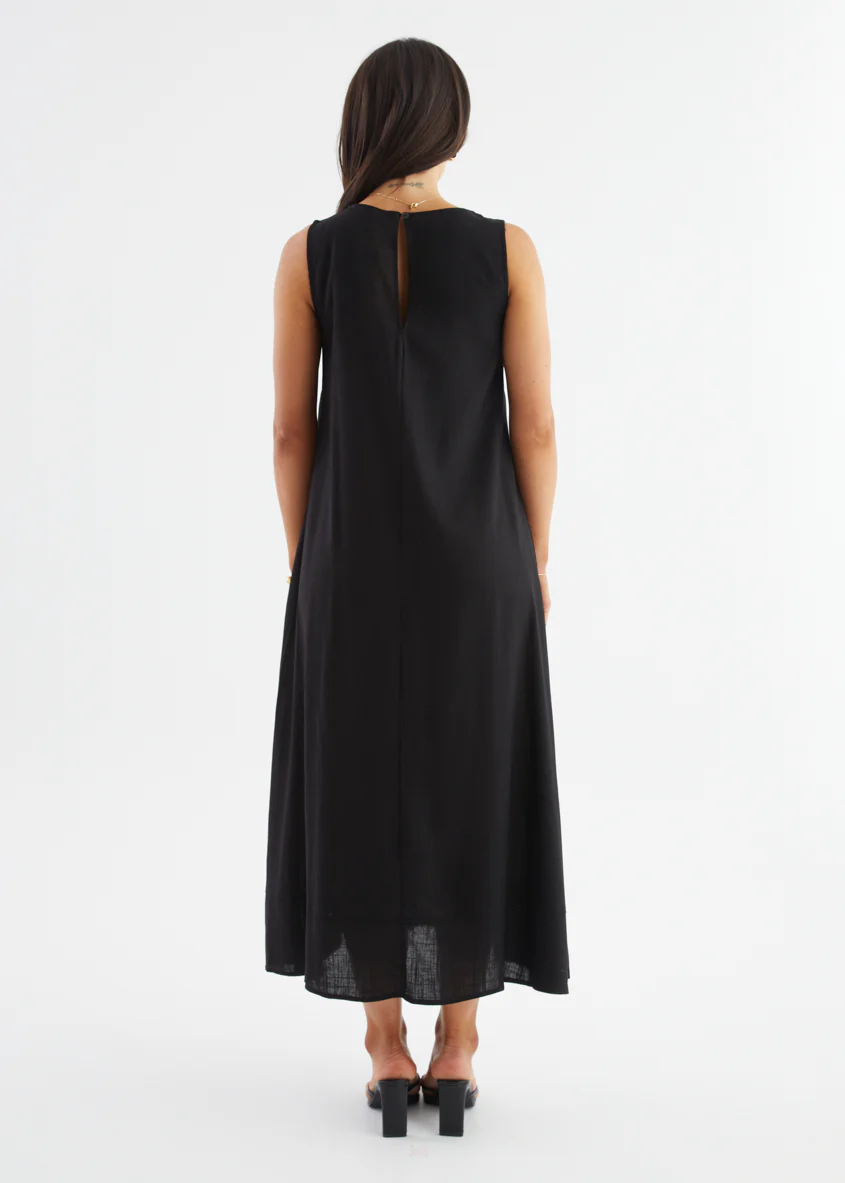 Ellie Maxi Dress - Black - Image 7