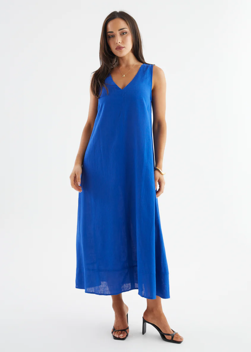 Ellie Maxi Dress - Royal Blue - Image 4