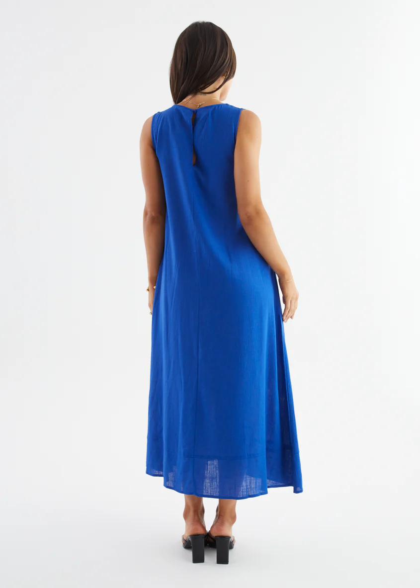 Ellie Maxi Dress - Royal Blue - Image 6