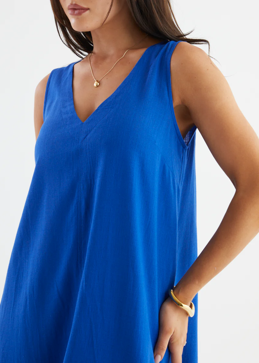 Ellie Maxi Dress - Royal Blue - Image 7