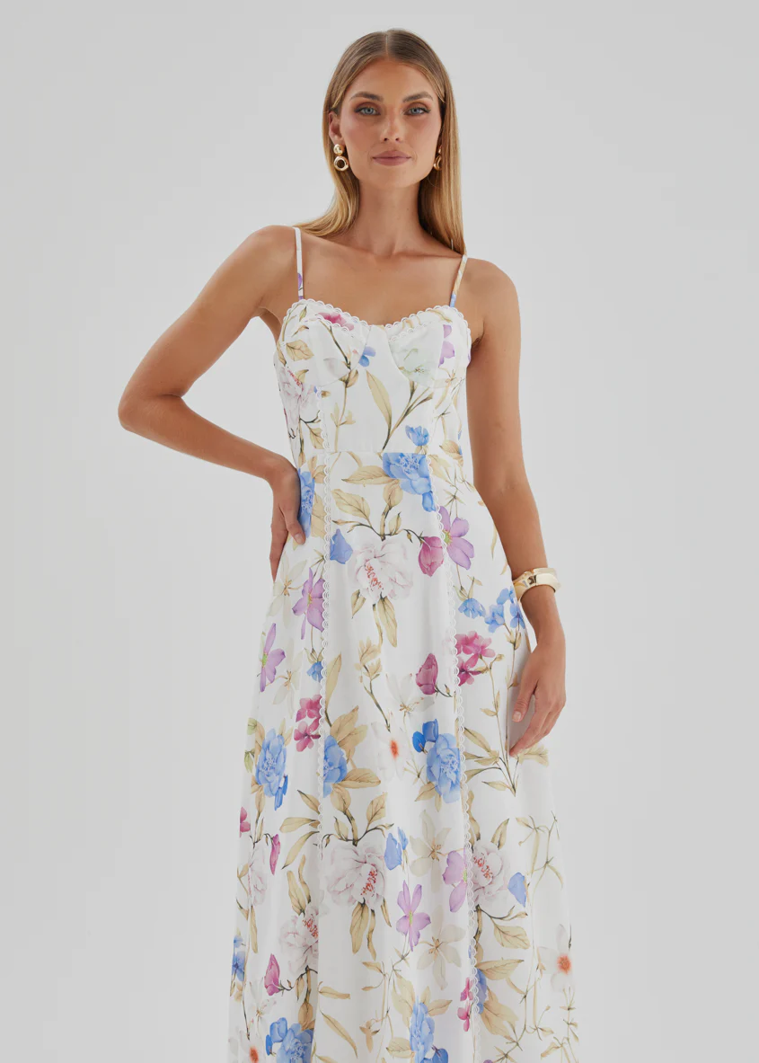 Embreigh Maxi Dress - Blue Botanica - Image 6
