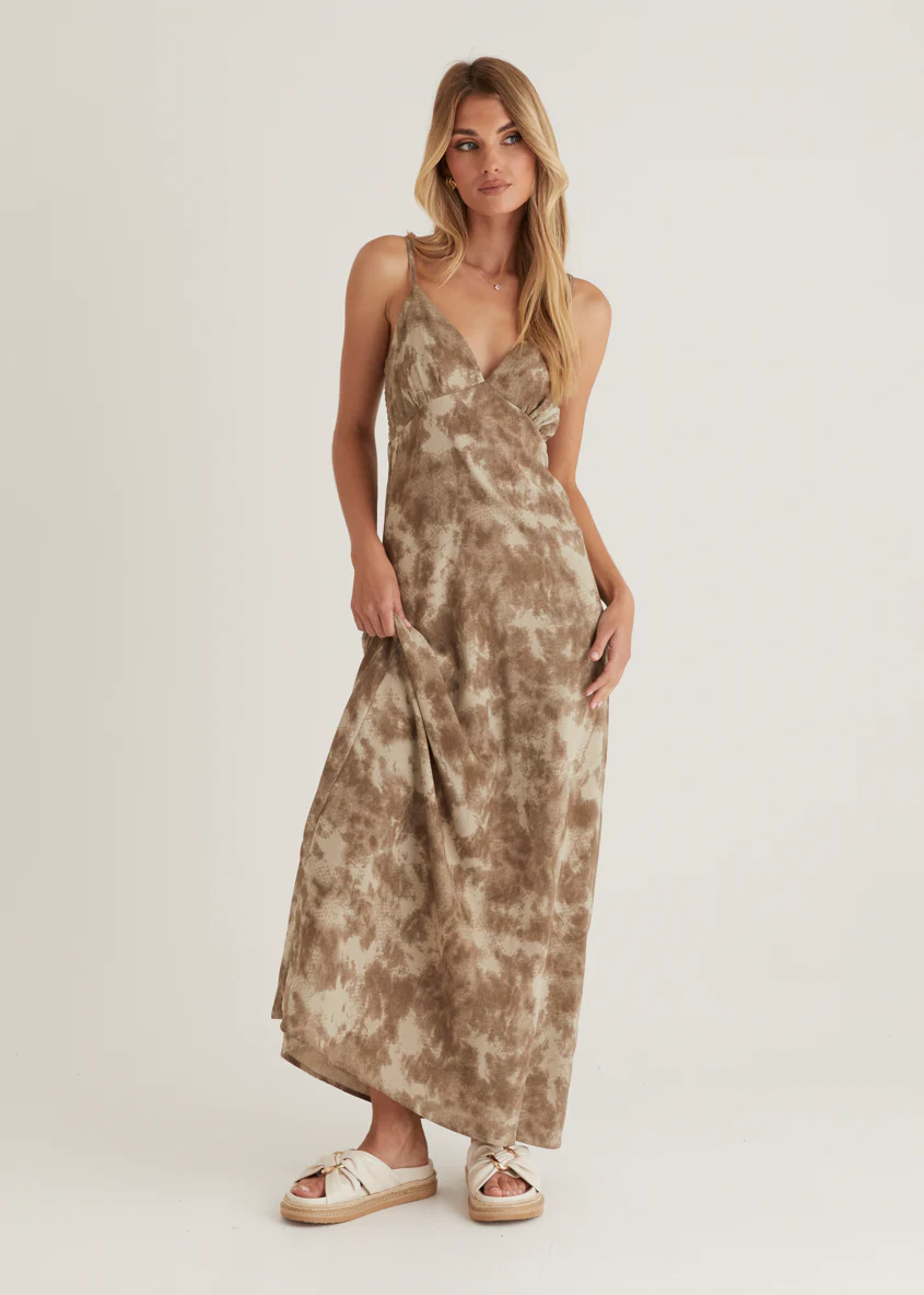Emery Maxi Dress - Walnut - Image 2