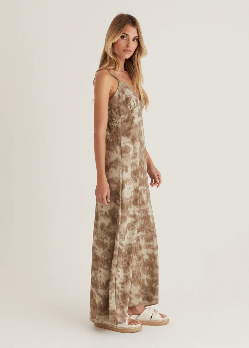 Emery Maxi Dress - Walnut - Image 9