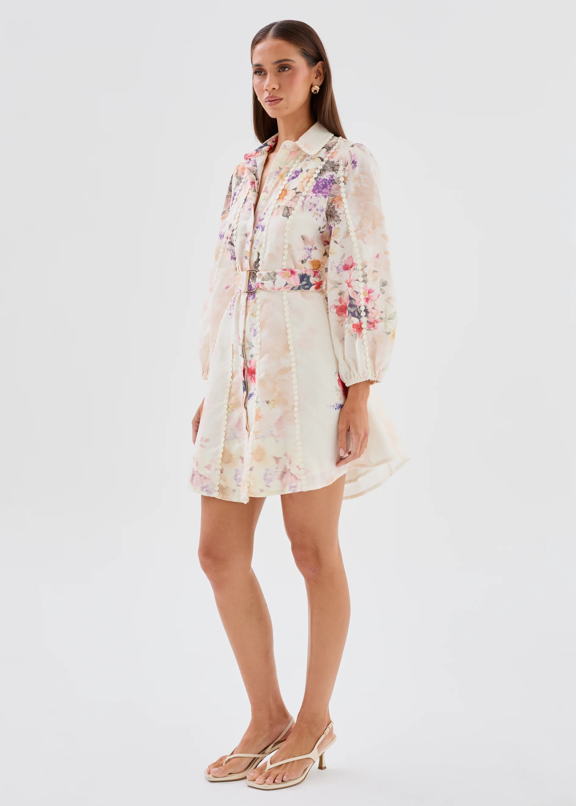 Essence Mini Dress - Botanical Floral - Image 7