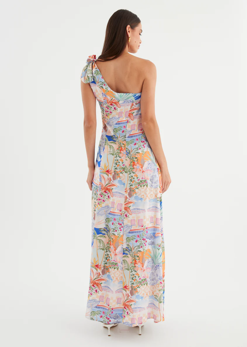 Fabia One Shoulder Maxi Dress - La Casa - Image 7