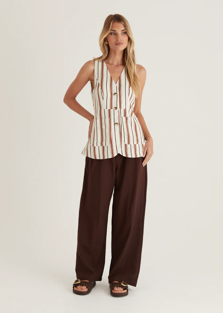 Fawn Vest Top - Amber Vale - Image 4