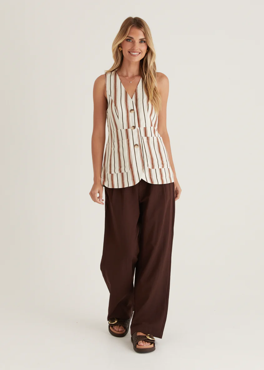 Fawn Vest Top - Amber Vale - Image 5