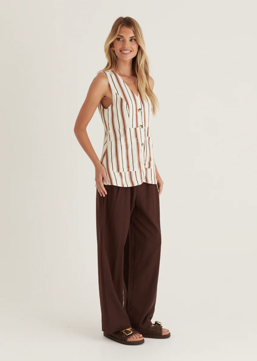 Fawn Vest Top - Amber Vale - Image 6