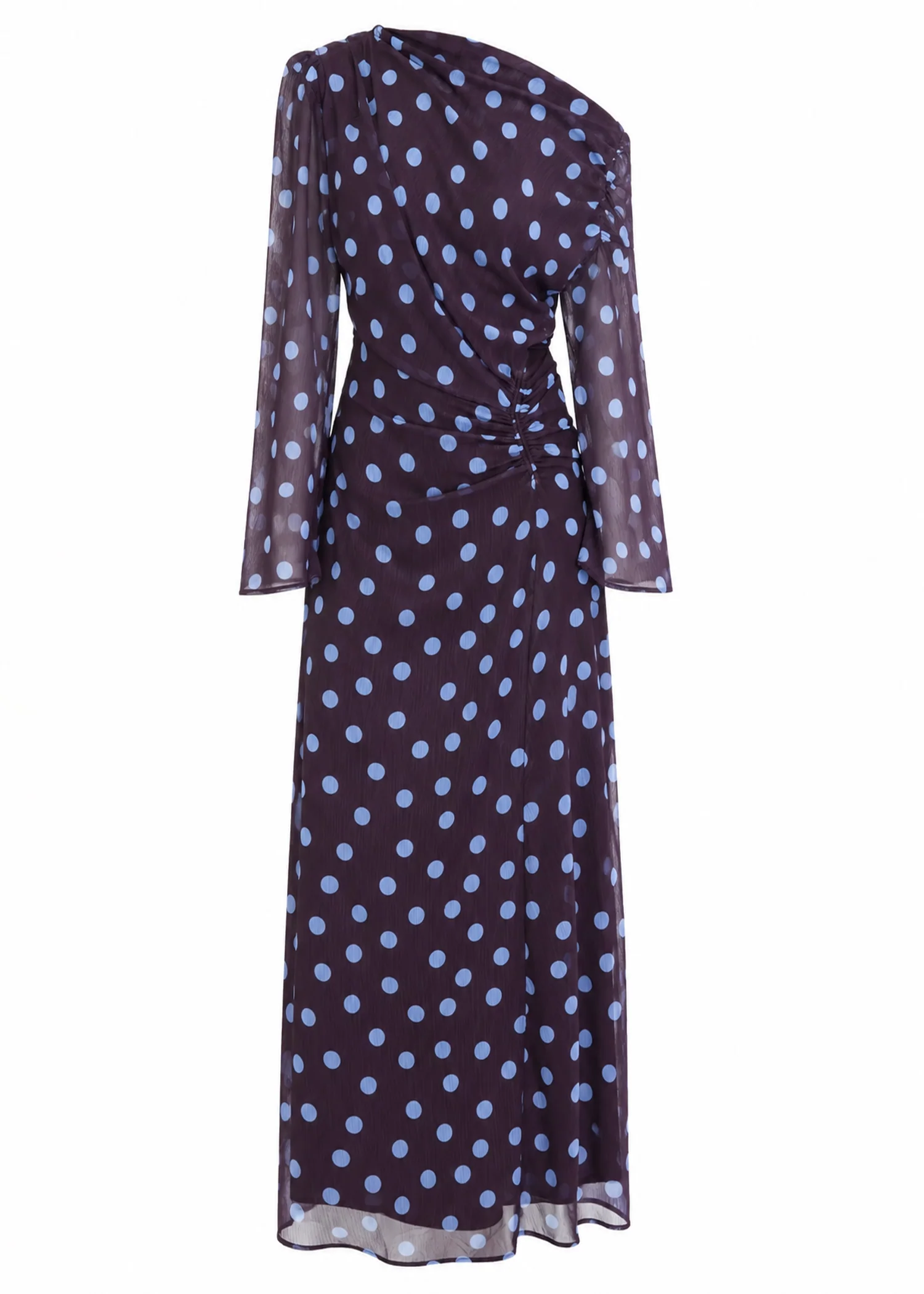 Felicitie Maxi Dress - Blueberry Polka - Image 3