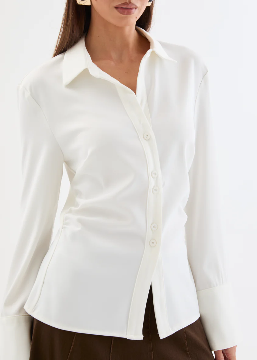 Filippa Shirt - Off White - Image 3