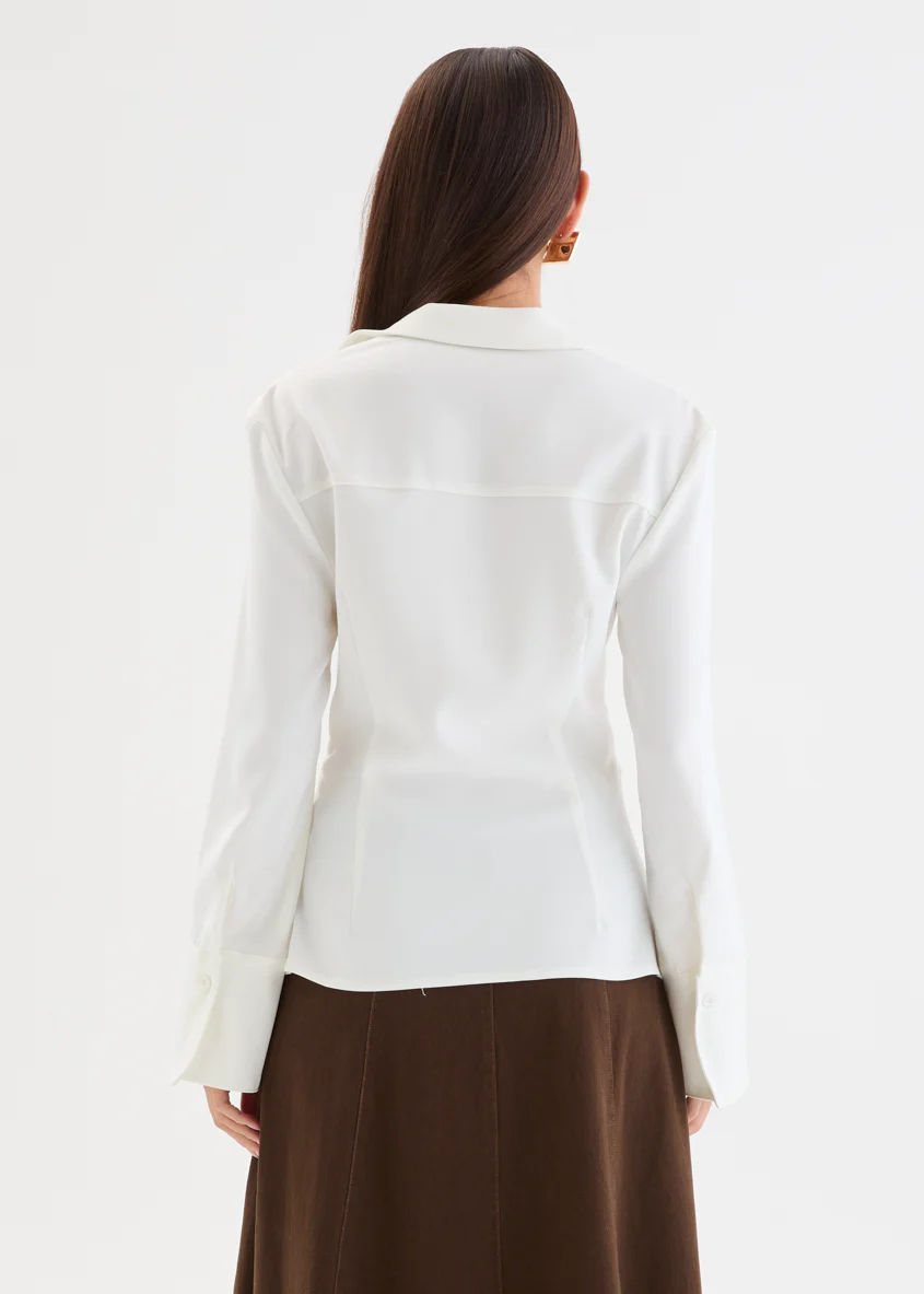 Filippa Shirt - Off White - Image 4
