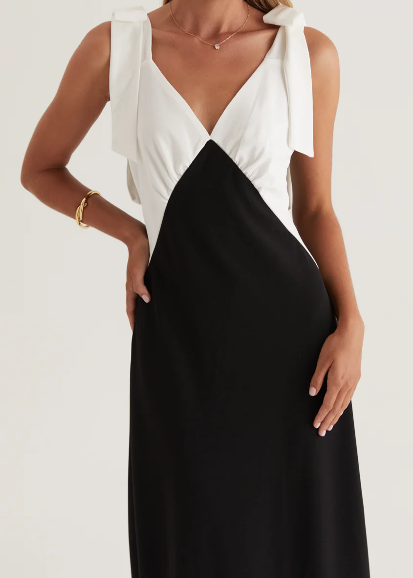 Formation Maxi Dress - Black Splice - Image 14