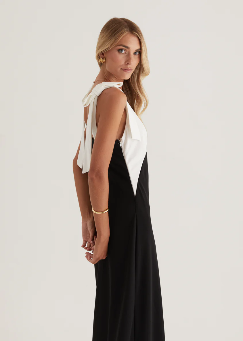 Formation Maxi Dress - Black Splice - Image 6